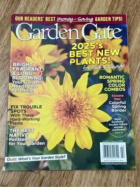 Garden Gate Magazine January/February 2025 Gardening Tips & Best New Plants